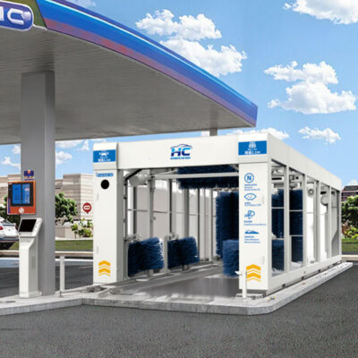 Commercial Automatic Tunnel Car Wash Machine Electric Car Washing Equipment with Foam and Dryer System