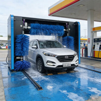 Factory Direct Automatic Gantry Car Wash Machine Electric Drive Commercial Vehicle Washing Equipment  Car Wash System for Bus Truck and Cars