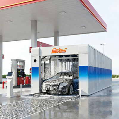 Fully Automatic Commercial Tunnel Car Wash Machine for CarsSUVSFleet Vehicles