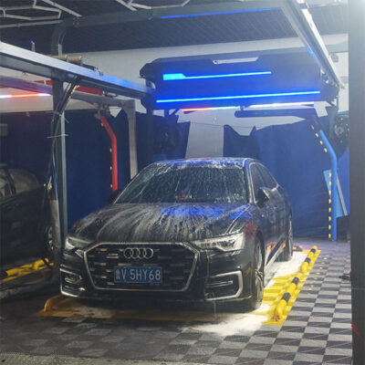 OEM ODM Supply Fully Automatic Touchless Car Wash Machine Smart 360 Degree High Pressure Water Jet Cleaning System Car Wash Equipment