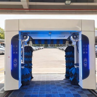 Smart Automatic Commercial Electric Car Wash Machine with Foam Water Cleaning System Stainless Steel Construction 8 MPa Pressure