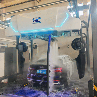 3001 / 3001S Touchless Automatic Car Wash Machine - 360° Touch Free High Pressure Rollover Cleaning System